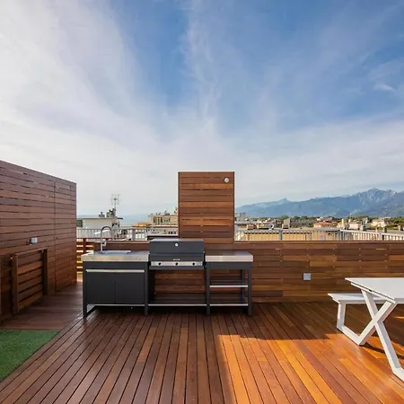 Beachfront Penthouse With Private Parking